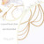 Gangel Gold Head Chain Fashion Hair Piece Elegant Gypsy Pendant Delicate Hair Chain Vintage Head Piece Bohemian Wedding Prom Jewelry Accessories for
