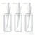 100ml 3pcd PET Plastic Lotion BottlePump Bottle Makeup Remover Oil Bottle for Cosmetics, Body Lotion & Moisturizer