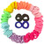 YuanKanJu Hair Ties for Toddlers 100 PCS Cute 10 Colors 1.25 Inch Mini Seamless No Pull Small Size Hair Bands Ponytail Holder YYM