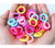 YuanKanJu Hair Ties for Toddlers 100 PCS Cute 10 Colors 1.25 Inch Mini Seamless No Pull Small Size Hair Bands Ponytail Holder YYM