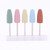 Nail Drill Bit Set, Stainless Steel Nail Drill Bits Nail Grinders Drill Bits Manicure Machine Tools Smoothing Drill for Manicure Nail Grinding and Tr