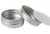 12PCS 50g Empty Refill Silver Aluminum Cosmetic Sample Packing Tins with Screw Lids Travel Round Storage Jar for Lip Balm DIY Candles Eye Shadow Powd