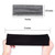 DERAYEE Black Headbands, 6 Pcs Fashion Hair Bands Stretch Elastic Yoga Headband for Women Men Girls Sports Headwraps Non Slip