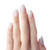 KISS Salon Acrylic Wider Fit Natural Fake Nails, Rare, 28 Acrylic-Infused, Bubble-Free, Flexible, Durable, False Glue-On Nails
