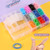 Elastic Hair Bands 24 Colors, BEBEEPOO 2000 pcs Mini Hair Rubber Bands with Organizer Box, Soft Small Girl Hair Ties, Colorful Baby Rubber Bands Set