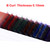 Scala 12 rows/tray,B Curl Thickness 0.10mm, 5 Colors,Rainbow Colored Eyelash Extension,Faux Mink Color Eyelashes,Colorful Eyelash Extension (13mm)