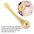 Eye Cream Massage Sticks, Zinc Alloy Eye Cream Applicator Eye Anti Wrinkle Eye Fatigue Relief Massage Stick for Facial-Treatments-and-Masks Cream Sco