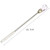 Beaute Galleria 3 Pieces Nail Art Stirring Rod DIY Tools Spoon Spatula Needle Stick for Powder Liquid Glue Rhinestone Acrylic UV Gel Mixing Manicure