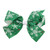 6 inch Wide Christmas Hair Bows for Girls with Snowflake Design