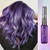 Aethland Disposable Hair Dye Temporary Hair Color Mascara, Non-toxic Washable Salon Diy Hair Dyeing for Christmas Birthday Cosplay Party (Purple)