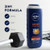 NIVEA Men Sport Body Wash with Revitalizing Minerals, Tangerine and Pepper Scent, 3-in-1 Men's Body Wash, Face and Hair, Paraben Free, Vegan Formula,