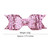 4 Pieces Glitter Hair Clips Hair Bows Sequin Cheer Bows Hair Clip Hairpin Hair Barrette for Women Girls Teens,3.75 inches,Mixed Color