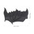 Beaupretty 2 Pairs Halloween Bat Clip Horror Bat Wings Hair Pin Punk Halloween Hair Clip Cosplay Accessories for Women Girls