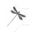 LALAFINA 8 Pcs Dragonfly Hair Clips Retro Dragonfly Style Hairpins Metal Alloy Hair Barrettes Vintage Dragonfly Bobby for Girls Women Wedding
