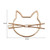 Fdesigner Cat Hair Clips Gold Fashion Hair Barrette Jewelry Cute Hairpins Accessories for Women and Girls (Gold ?)