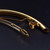 CanB Vintage Golden Alloy Hair Clip Minimalist Hair Barrette Hair Pin Hair Accessories for Women and Girls (Gold)