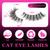 Veleasha Lashes Wispy False Eyelashes 100% Handmade Eyelashes Natural Look Fake Lashes Lightweight Lashes with Soft Clear Band 5 Pairs Pack (G2)