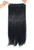 MapofBeauty 24" Long Straight Clip in Hair Extensions Hairpieces (Black)