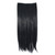MapofBeauty 24" Long Straight Clip in Hair Extensions Hairpieces (Black)