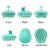 See You Always Hair Scalp Massager Shampoo Brush, Scalp Care Hair Wash Brush Silicone Comb - Pink