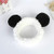 Co-link 2pcs Fashion Face Wash Panda Animal Ears Hair Band Panda Elastic Headbands for Girls Makeup Face Washing Headband Hairdo Facial Mask Hairband