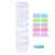 7 Day Pill Organizer Case Stackable Weekly Supplements Vitamins Pills Holder Dispenser Large Clear Transparent with Extra Lid