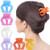 RC ROCHE 6 Pcs Octopus Hair Claw Clip Women Thick Hair Jaw Round Extra Big XL Jumbo Pumpkin Hair Secure No Slip Grip Clamps Styling Plastic Strong Cu