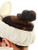 1PCS Sweet Lovely Twist Plush Bunny Rabbit Ear Headband Twist Hairband Hair Wrap Stretchable Makeup Headband Hair Accessories for Washing Face Applyi