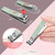 Nail Clipper Set Manicure Set Men Accessories Personal Nail Care Tools Nail Clippers Aceoce Travel Grooming Kit Manicure PedicureTools Kit Personal C