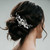 Gorais Crystal Wedding Hair Comb for Wedding Silver Pearl Headpiece Bridal Hair Accessories for Women and Girls