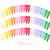 60Pcs Snap Hair Clips for Girls, Gingbiss 2 inch Silicone Coating Colorful Metal Hair Barrettes with Storage Case for Women Girls Kids, No Slip Hair