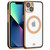 ZCDAYE Magnetic Case for iPhone 13, iPhone 13 Phone Case [Compatible with MagSafe][Lens Protector] Transparent Soft TPU Electroplated Shockproof Prot