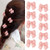 Mini Pink Bow Clip for Hair Barrettes Girls Cute Jelly Hair Bow Barrettes Small Bowknot Hair Clip Side Pins for Hair Bows for Women Resin Hair Access