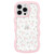ZCDAYE Floral Case Compatible with iPhone 16 Pro Max, Aesthetic Flower Pattern & Cute Curly Wavy Shape Phone Case for Women,Soft TPU Shockproof Cover
