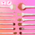 wet n wild Angled brush, Foundation Makeup Blending Brush, Ultra-Thin Precision, Ergonomic Handle