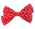 Red Polka Dots Bow Mouse ears Hair Clips Barrettes Elastic Hair Bands Kids Girls Costume: M3 (Jumbo)