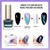 SUPWEE Reflective Glitter Gel Polish Set Sparkly Shiny Holographic Gel Nail Polish Disco Diamond Nail Polish Gels for Party Manicure Soack Off UV Gel