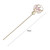 Leadigol 3 Pcs Rhinestone Pearl Flower Hair Sticks, Vintage Hair Sticks Tassel Flower Hair Chopsticks, Women's Hair Styling Accessories