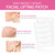 Face Lifting Tapes, 40pcs Face Lift Stickers Ultra-thin Invisible Face Tapes for Instant Face Lifting, Hiding Facial Neck Wrinkles V-face Tightening