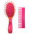 Scunci 2-Piece Girl Set Cushion Brush and Comb in Assorted Colors (1-Pack)