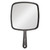 Diane Professional Quality Hand Held Mirror with Handle, Single Sided Vanity Makeup Mirror for Women, Men, Salon, Barber, Shaving, and Travel, Large