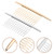 LALAFINA 2pcs Teeths Hair Hair Clip Combs Metal Wire Hair Combs Wire Bridal Wedding Veil Combs Clip Combs Metal French Hair Pin