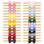 doboi 30PCS Baby Girls Headbands Hair Bows Nylon Grosgrain Ribbon Hairbands Solid Color Handmade Hair Accessories for Newborn Infant Toddlers Little