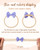 doboi 30PCS Baby Girls Headbands Hair Bows Nylon Grosgrain Ribbon Hairbands Solid Color Handmade Hair Accessories for Newborn Infant Toddlers Little