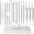 Pimple Popper Tool Kit, IUMAKEVP 15 PCS Professional Stainless Steel Blackhead Remover Comedone Extractor Tools for Removing Zit on Face - Acne Remov