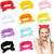 QUMENEY 10 Pack Bow Headbands for Women,Elastic Knotted Headbands, Cute Cotton Headwraps Rabbit Ears Yoga Hairband Twisted Elastic Hair Accessories,