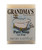 Grandma's Pure Lye Soap Bar - Unscented Face & Body Wash Cleans with No Detergens, Dyes & Fragrances - 6 Ounce (Pack of 1) - 60018