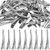 Alligator Hair Barrette, 100pcs 6cm Alligator Hair Clips with Teeth Hair Bow Clips Hairdressing Salon Hair Grip for Women and Girls