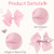 CÉLLOT 40pcs 3.5 inch Hair Bows for Girls Grosgrain Ribbon Toddler Hair Bows Alligator Clips for Baby Girls Kids Teens Back to School Hair Accessorie