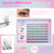 JIMIRE HELLO BEAUTY Multipack High Drama 615 Eyelashes Manga Anime Lashes 5 Pairs Pack